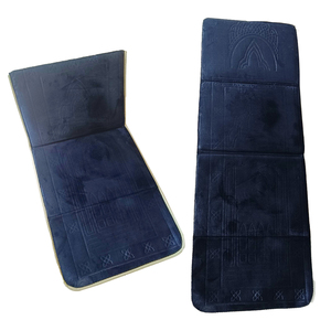 Sajadah เสื่อสวดมนต์มุสลิมแบบพับได้เสื่อสวดมนต์พร้อมพนักพิงหลัง - Product Image 1