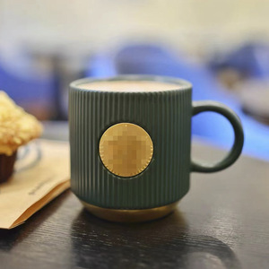 Giá Rẻ Tùy Chỉnh Màu Mermaid Mug Kim Loại Huy Hiệu Với Logo Laser Cốc Gốm - Product Image 5