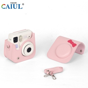 กระเป๋ากล้องสะพายไหล่สำหรับฟูจิ อินสแต็กซ์ มินิ เอสอี/7 กระเป๋ากล้องหนังป้องกันแบบนุ่มน่ารัก อินสตาแกรม อุปกรณ์เสริม กระเป๋ากล้องสำหรับเดินทางแบบสะพาย - Product Image 2