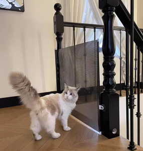 Filet de sécurité intérieur en plastique solide pour <span class=keywords><strong>animaux</strong></span> de compagnie, clôture pour dressage de chiens et de chats, <span class=keywords><strong>escalier</strong></span> et couloir, isolation facile à fermer - Product Image 3