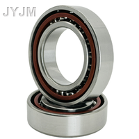 JYJM OEM 7307 Bantalan Bola Kontak Sudut 35x80x21mm Tugas Berat Baja Krom Baris Tunggal Suku Cadang Motor Mesin Spindle CNC