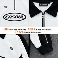 T-shirt Homme Oversize Écologique à Manches Longues US Spring STREETWEAR, Fabrication OEM ODM Personnalisée, Impression 3D et Plate