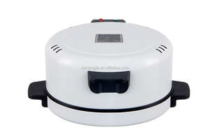 HONGAR Máquina Eléctrica para Hacer Pan Árabe con Ventana de 30CM, Acero Inoxidable, 1800W, Capacidad de 1 lb, Función de Temporizador, Uso Doméstico, Certificación CB/EMC - Product Image 6