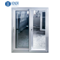 Fenêtre coulissante UPVC peu encombrante, fenêtres coulissantes modernes, fenêtres en verre à large vue pour maisons
