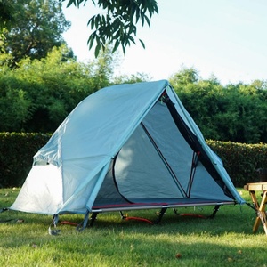 <span class=keywords><strong>Lit</strong></span> <span class=keywords><strong>de</strong></span> camp portable léger imperméable à une chambre à coucher, <span class=keywords><strong>moustiquaire</strong></span> quatre saisons, <span class=keywords><strong>lit</strong></span> <span class=keywords><strong>de</strong></span> camp surélevé pour une <span class=keywords><strong>personne</strong></span>, pour la randonnée en plein air - Product Image 1