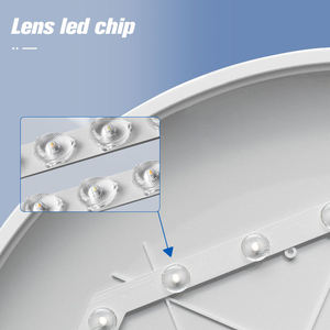 Modern Minimalist Hotel Use Surface Mounted Ceiling <b>Lights</b> for Indoor <b>Corridors</b> White LED with Iron Construction - Product Image 4