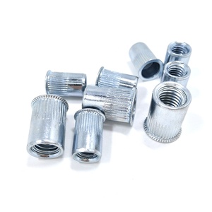 Tuerca de remache <span class=keywords><strong>MS</strong></span> Acero al carbono Cabeza pequeña galvanizada Nutsert Rivnut - Product Image 3