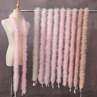 Bandes de plumes de dinde teintes en gros, personnalisables pour décorations de mariage et de fête, accessoires de vêtements DIY, poignets et sacs
