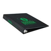 Carpeta de Archivo de Vinilo A4 A5 con 3 Anillas, Personalizable con Logotipo, PVC Blanco, Anillas de 3 mm de Grosor, Resistente, Impresión HY
