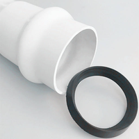 Industrie chinoise 1 pouce 2 pouces 3 pouces 4 pouces 5 pouces 6 pouces tuyau d'eau rigide en plastique ABS en PVC