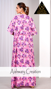 Vestido Largo Kaftan de Diseño 100% Algodón Puro, Ropa Musulmana Tradicional, Elegante Vestido Maxi para Mujer, Exportador y Fabricante - Product Image 2