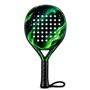 Raqueta de Pádel Profesional de Fibra de Carbono Personalizada 3K 12K 18K 24K, Raqueta de Tenis de Playa de Alta Calidad para Deportes al Aire Libre - Product Image 1