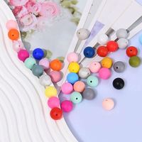 Cuentas de Silicona, Mezcla de Cuentas de 12mm y 15mm al por Mayor, Cuentas de Silicona para Bebés