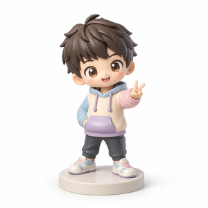 Fabricante de Figuras de PVC Personalizadas, Muñeca Mini Chibi Adorable, Juguete Coleccionable de Vinilo OEM ODM, Figura de Regalo Personalizada Estilo Anime - Product Image 1