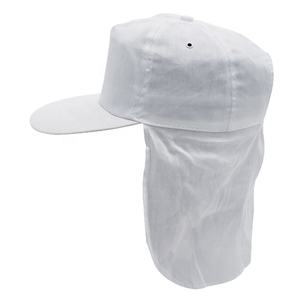 중국 제조 야외 태양 보호 프로모션 여름 낚시 모자 모자 빈 면 키즈 목 그늘 플랩 모자 모자 - Product Image 4