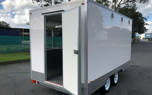 Xe tải thực phẩm di động thực phẩm phục vụ Trailer đầy đủ trang bị ngoài trời bia di động Kem Cà Phê xe kéo thực phẩm trang bị đầy đủ - Product Image 4