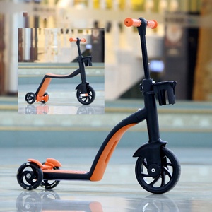 Fabricante Chino, Venta al por Mayor, Nuevo Scooter Musical de Tres Ruedas Tres en Uno para Niños de 1 a 6 Años - Product Image 4