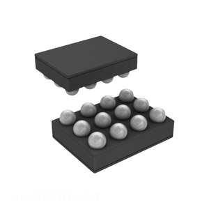 MAX20323FENC+T Componente Electrónico al por Mayor 12 XFBGA, WLPBGA IC PROTECTOR DE SOBREVIASOR DE TENSIÓN 12WLP Gestión de Energía (PMIC) - Product Image 1