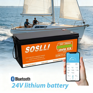 24V 50Ah 60Ah 100Ah 200Ah 300Ah 400Ah 24V Lifepo4 Güneş Enerjisi İçin Lityum Pil Bms 24V 300Ah Lityum Pil - Product Image 3