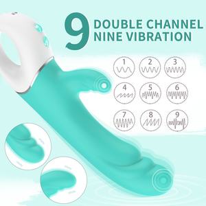 Weiblicher Av Teleskop-Dildo vibrator mit intelligentem USB-Netzteil Double Strong <span class=keywords><strong>Shock</strong></span> Craze <span class=keywords><strong>Massage</strong></span> Sexspielzeug - Product Image 5