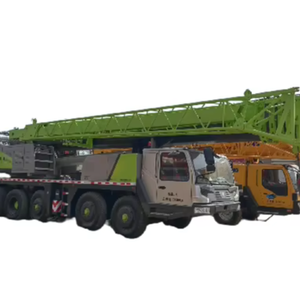 รถเครนแบบใช้ Pump-83.2m ขนาด100ตันรถบูมแบบยืดหดได้สำหรับยกของ ZTC1000 - Product Image 1