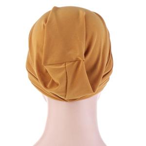 Bonnet de nuit en soie pour femmes musulmanes, couvre-chef, Hijab, écharpe, Turban - Product Image 4