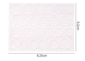 Kit complet d'outils pour l'application d'ongles <span class=keywords><strong>press</strong></span>-<span class=keywords><strong>on</strong></span> avec des languettes de colle à ongles double face, une lime en bois et des tampons d'alcool - Product Image 5