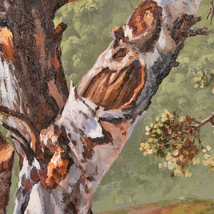 Famoso antico tradizionale foresta animale della tela di canapa di arte della parete della pittura a olio della riproduzione per la vendita - Product Image 2