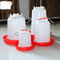 Excellent seau à eau en plastique pour poulets, abreuvoir pour volailles à vendre, différents types d'abreuvoirs pour poulets 1L-14L