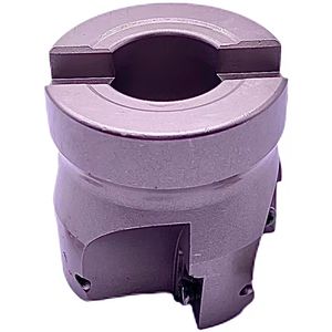 Fresa R390 de acero indexable, cabezal de fresado de hombro de acero, 4 flautas, antivibración, corte de alta eficiencia, 1 unidad - Product Image 6