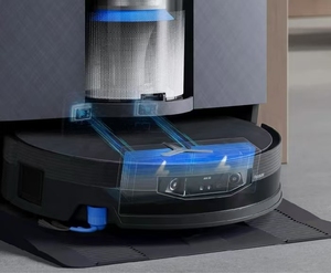 หุ่นยนต์ดูดฝุ่นถูพื้น ECOVACS X12S OmniCyclone, สถานีออลอินวัน OmniCyclone, ระบบหลบหลีกสิ่งกีดขวาง AIVI 3D 4.0, ลูกกลิ้งยกสูง 15 มม. - Product Image 4