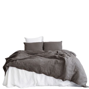 Di alta qualità 100% naturale puro lino <span class=keywords><strong>francese</strong></span> di lino set di biancheria da letto di personalizzare <span class=keywords><strong>lenzuola</strong></span> di colore solido - Product Image 1