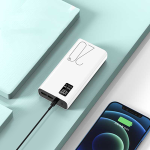<span class=keywords><strong>Batterie</strong></span> <span class=keywords><strong>Externe</strong></span> Portable avec Double Port USB 22.5W, 10000mAh 20000mAh 30000mAh, Personnalisable avec Votre Logo, pour Téléphone Portable - Product Image 4