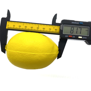 Vente en gros de balles anti-stress en PU de haute qualité, imitation citron, jouets anti-stress, balles anti-stress/anti-stress/jouets anti-stress - Product Image 2