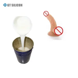 Dongguan Fabriek vloeibare siliconen rubber voor maken vagina/dildo mallen