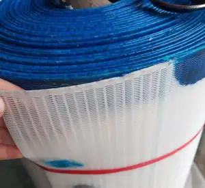 Высококачественный спиральный сетчатый ремень для сушки средней петли из полиэстера для бумажной машины, сетчатый фильтр из 100% полиэстера, простой сетчатый ремень из полиэстера