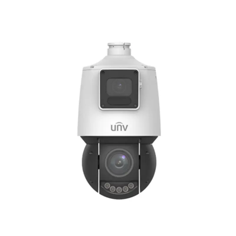 Uniview Nieuwe Ipc 4mp + 4mp Lichtpunter Dual-Lens Netwerk Ptz Camera IPC94144SR-X25-F40C