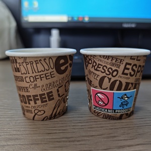 แก้วกาแฟกระดาษสีน้ำเงินแบบใช้แล้วทิ้งขนาด 2.5 ออนซ์ 3 ออนซ์ 4 ออนซ์ 6 ออนซ์ 7 ออนซ์ 8 ออนซ์ 9 ออนซ์ 10 ออนซ์ 12 ออนซ์ 16 ออนซ์ 20 ออนซ์ 22 ออนซ์ - Product Image 2