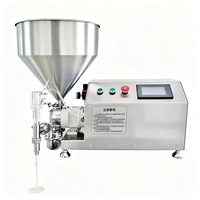 Machine de remplissage quantitative automatique HZ 304 en acier inoxydable, écologique, à économie d'énergie, avec écran tactile, pour acides et bases