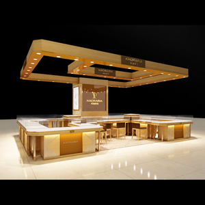 Diseño Interior de Joyería en 3D, Renderizado de Diseño de Muebles para Tienda de Joyería - Product Image 6
