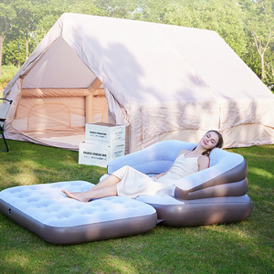 Best-Selling Factory Direct PVC Double Inflatable <strong>Sofa</strong>, Moisture-Proof <strong>Air</strong> <strong>Bed</strong> for Outdoor Camping, Tent &amp; Floor Sleeping - Product Image 2