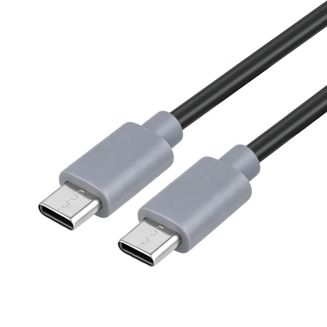 USB-C 2.0 Fast Charging Data Cable 60W 480Mbps Plastic PVC Jacket Foil for iPhone iPad for for Tablets Laptops