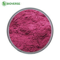 Groothandel Vriesgedroogd Rood Drakenfruit Poeder Roze Pitaya Sap Poeder Pitaya Poeder