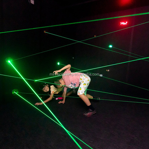 Vente en gros : Salle de labyrinthe laser interactive LED gonflable en aluminium, personnalisable, pour adultes et enfants, <span class=keywords><strong>jeu</strong></span> de défi d'activation - Product Image 5