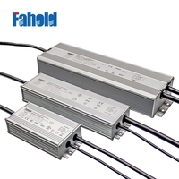Alimentation à découpage AC-DC en aluminium étanche IP67 100W 12V pour caisson lumineux extérieur avec gradation 3-en-1 - Vente directe usine