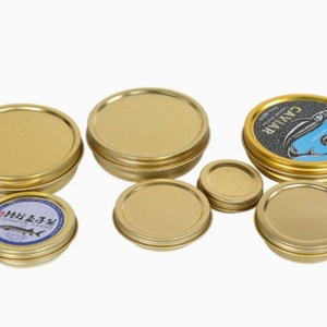 Boîtes en métal dorées personnalisées de qualité alimentaire, très demandées, pour le stockage - Product Image 3