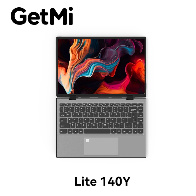 New GetMi Lite 140Y Business Laptop N100 16GB RAM 1TB SSD 1920x1080 IPS Type C Intel Graphics English Keyboard Aluminum Body