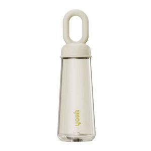 Petals-Shaped Reusable Water Bottlefood Safe <b>Plastic</b> Drinkwarehigh-Value Portable Car Cupstraw Adults Outdoor Useunbreakable - Product Image 2