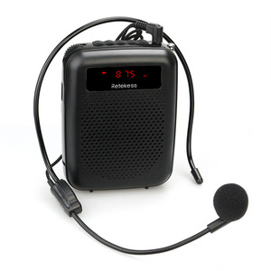 Retekess Bluetooth Speaker 12W FM Radio Rechargeable Battery Portable Speaker with TF Card Support - Product Image 4