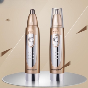 Tondeuse Électrique Professionnelle Étanche et Rechargeable pour Oreilles, Nez, Sourcils et Poils du Visage, Indolore, pour Hommes et Femmes, Facile à Nettoyer - Product Image 1